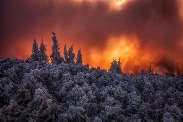 Čerti se žení (Krkonoše, Česko)