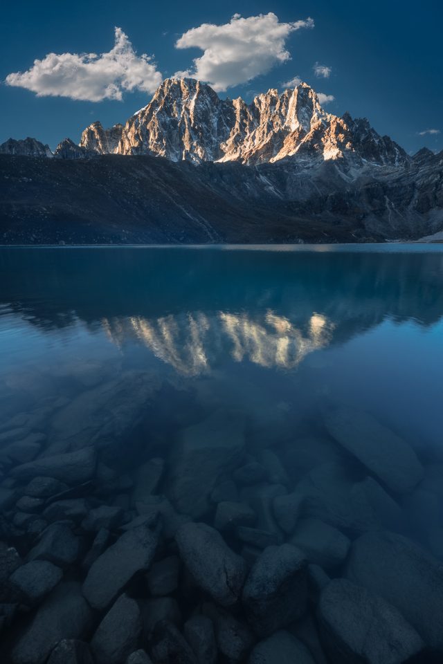 Himalájské reflexe (Gokyo, Nepál)